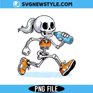 Running Skeleton Halloween Png
