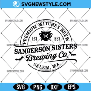 Sanderson Sister Brewing Co Svg PNG