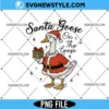 Funny Christmas Goose Png, Santa Goose PNG, Digital Download 3 Funny Christmas Goose Png