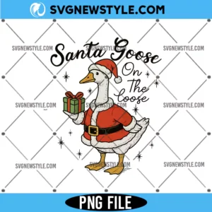 Funny Christmas Goose Png