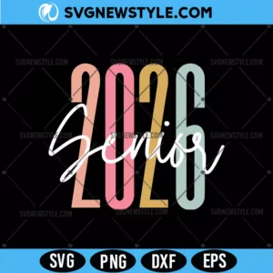 Senior 2026 Svg