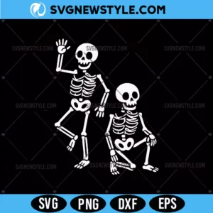 Slightly Subtle Anti Trump Halloween Skeleton Svg