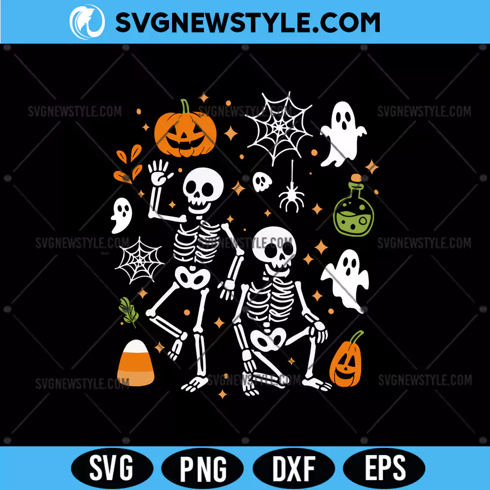 Anti Trump Skeleton Halloween SVG, Spooky Season Svg, PNG DXF EPS | Digital Download 1 Anti Trump Skeleton Halloween SVG
