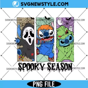 Spooky Season Stitch PNG