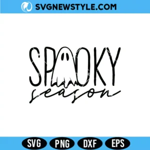 Spooky Season Svg Design, Halloween Shirt svg, PNG DXF EPS &ndash; Digital Download