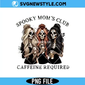 Spooky Skeleton Girls PNG, Halloween Skeleton Clipart PNG, Digital Download