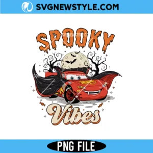 Spooky Vibes Halloween Png File, Trendy Halloween Png, Digital Download