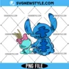 Blue Monster Stitch PNG