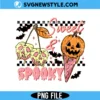 Sweet Halloween Ghost PNG, Halloween Ice cream Png, Digital Download 2 Sweet Halloween Ghost PNG