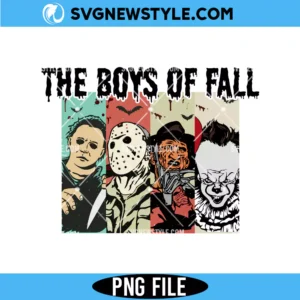 The Boys Of Fall PNG for Sublimation