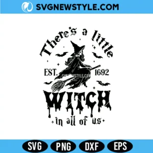 There's a little witch in all of us Svg
