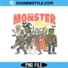 Halloween Horror Monsters Friends Png, Halloween Shirt Png, Digital Download 2 Halloween Horror Monsters Friends Png