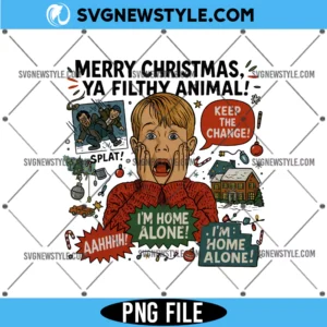 90s Christmas Comedy Png