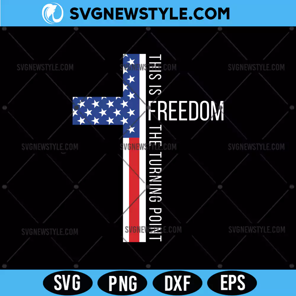 American Flag Cross SVG, Christian Cross SVG, PNG DXF EPS | Digital Download 1 American Flag Cross SVG