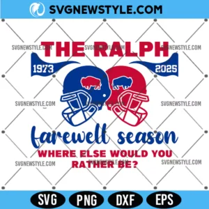 BUFFALO FAREWELL Season Svg