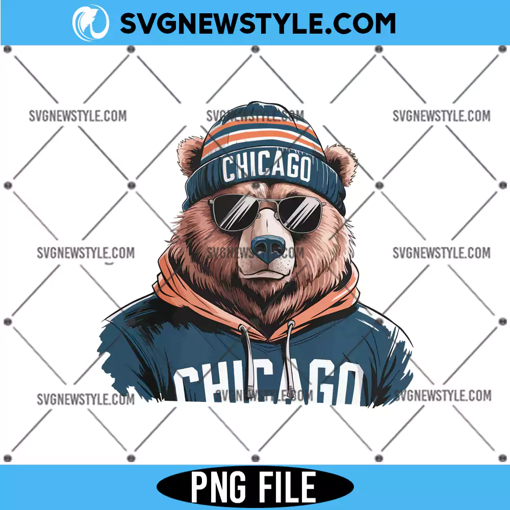 Bears Chicago Png, NFL Chicago Bears PNG, Digital Download 1 Bears Chicago Png