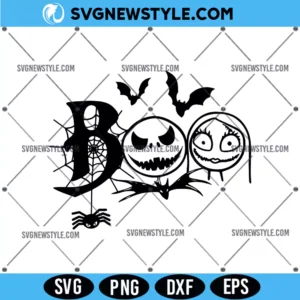 Jack and Sally Svg for Cricut