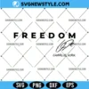 Charlie Kirk Freedom Svg Design