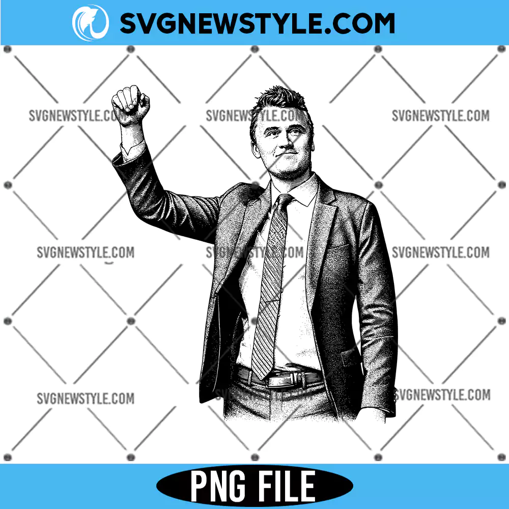 Charlie Kirk Png, Charlie Kirk Cricut, Digital Download 1 Charlie Kirk Png
