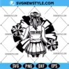 Personalized Cheerleader Svg