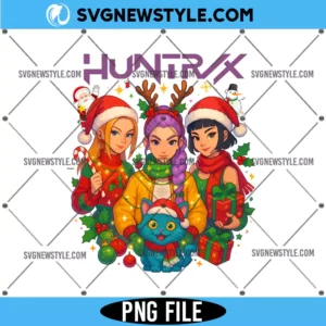 Christmas Huntrix Sublimation PNG