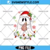 Christmas Ghost Png, Christmas Tree Cake Png, Digital Download for Cricut 3 Christmas Ghost Png