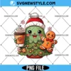 Cute Christmas Tree PNG, Christmas Coffee Png, Instant Download for Sublimation 2 Cute Christmas Tree PNG