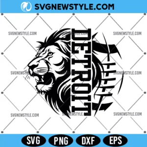 NFL Detroit Lions SVG
