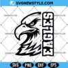 Eagles SVG, Eagles School Mascot Svg, PNG DXF EPS Digital Download 3 Eagles SVG