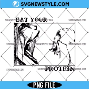 Eat Your Protein Anime Png