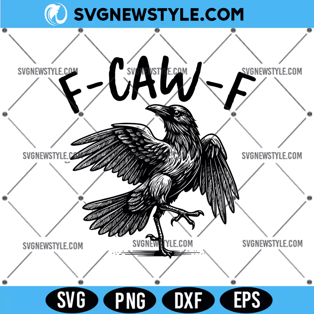 Funny Raven Bird Svg, Halloween Raven Bird SVG, PNG DXF EPS | Digital Download 1 Funny Raven Bird Svg