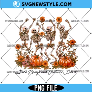 Fall Breeze and Autumn Leaves Png