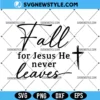 Christian Fall SVG