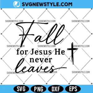Christian Fall SVG