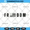 Patriotic Freedom Charlie Kirk SVG
