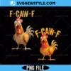 Funny Screaming Chicken PNG, Cartoon Funny Chicken PNG, Digital Download 2 Funny Screaming Chicken PNG