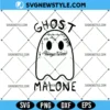 Post Malone Ghost SVG Png