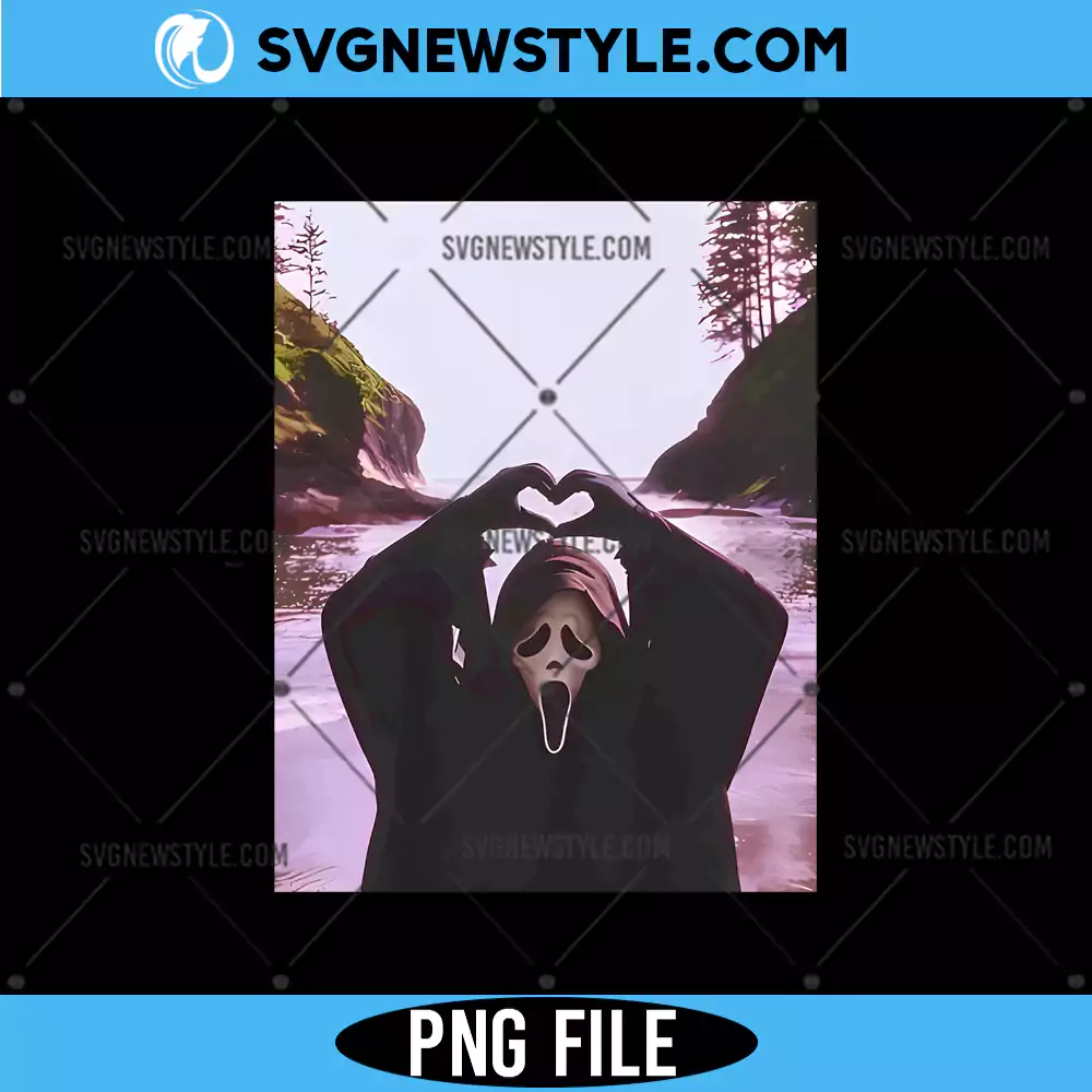 Ghostface Scream Horror Movie PNG, Spooky Vibes Png, Digital Download 1 Ghostface Scream Horror Movie PNG