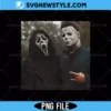 Ghostface and Michael Myers Halloween Friends PNG, Horror Movie PNG, Digital Download 3 Ghostface and Michael Myers Halloween Friends PNG