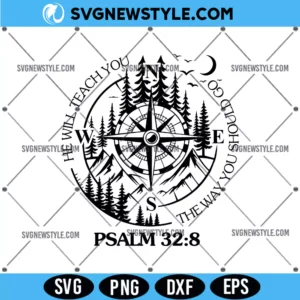 God Guides Christian SVG Png