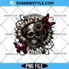 Gothic Skeleton Butterfly Png