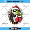 Grinch Christmas PNG for Cricut, Jack Skellington Halloween PNG, Digital Download 2 Grinch Christmas PNG for Cricut