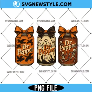 Halloween Dr Pepper Coquette Png