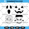 Halloween Face Svg Bundle