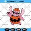 Stitch Halloween Pumpkin SVG