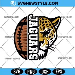 Jaguars Football Logo SVG