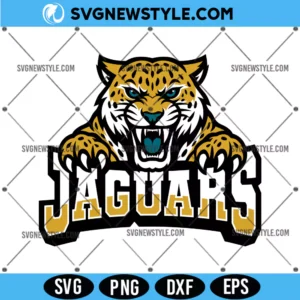 Jaguars School Mascot Svg