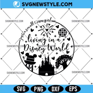 Just A Small Town Girl Svg Png