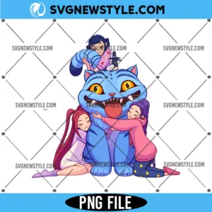 Kpop Demon Hunters Tiger Hug Png