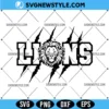 Lion Claw Marks SVG, Lions School Mascot Svg, PNG DXF EPS Digital Download 3 Lion Claw Marks SVG